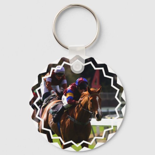 Sleutelhanger voor paardenraces (Voorkant)
