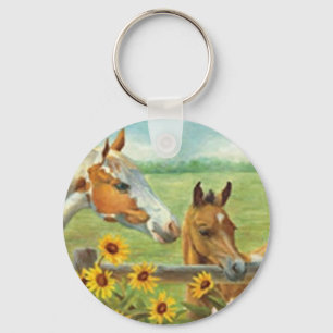 Sleutelhanger voor paardenschilderen