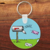Sleutelhanger voor postbus hoesten (Voorkant)