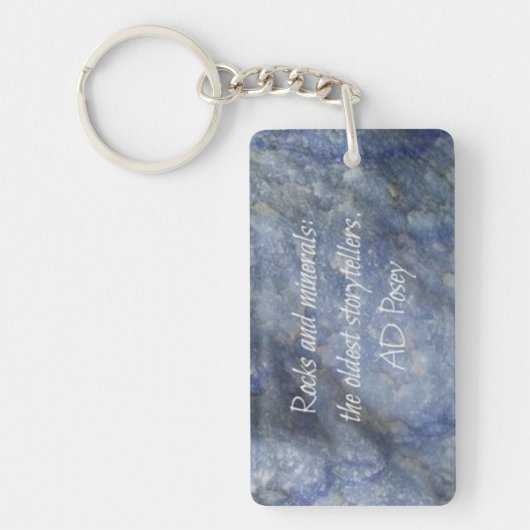 Sleutelhanger voor rotsen en mineralen (Voorkant)