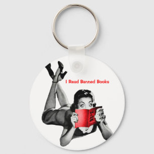 Sleutelhanger voor verboden boeken