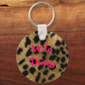 Sleutelhanger voor Wilde Ding Lopard (Voorkant)