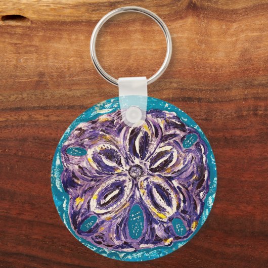 Sleutelhanger voor zanddollar (Achterkant)