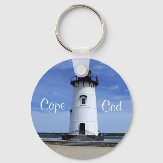 Sleutelhanger vuurtoren van Cape Cod Edgartown (Voorkant)