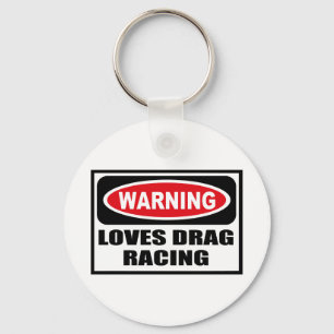 Sleutelhanger WAARSCHUWINGEN DRAG RACING
