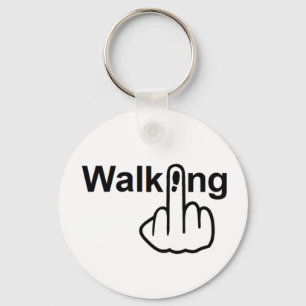 Sleutelhanger wandelend omdraaien