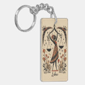 Sleutelhanger Weegschaal Hemelse Zodiac Art (Voorkant Links)