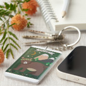 sleutelhanger "Wees moedig" (Voorkant Rechts)