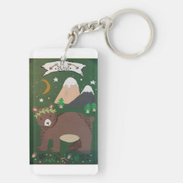 sleutelhanger "Wees moedig"