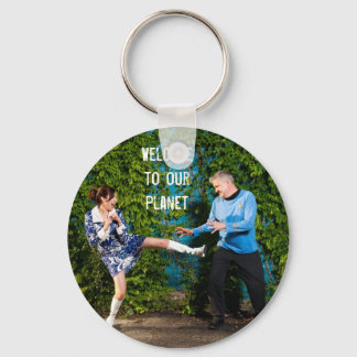 Sleutelhanger - Welkom bij onze planeet