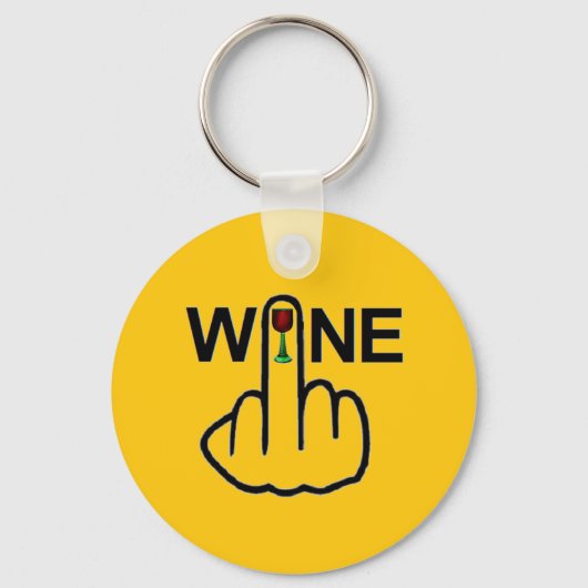Sleutelhanger Wijn Flip (Voorkant)