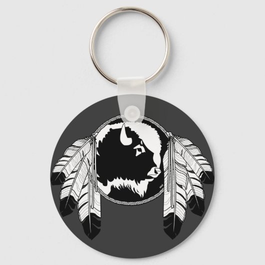 Sleutelhanger Wildlife Art uit de Eerste Naties ge (Voorkant)