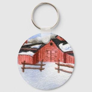 Sleutelhanger winterlandschap
