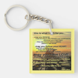 Sleutelhanger WISH door Adiela Akoo