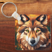 Sleutelhanger Wolf (Voorkant)