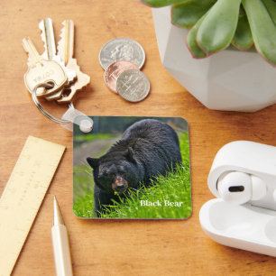 Sleutelhanger-zwart Beer Sleutelhanger