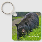 Sleutelhanger-zwart Beer Sleutelhanger (Voorkant)