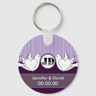 Sleutelhangers van liefhebbende honden