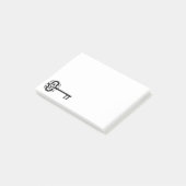 sleutelillustratie post-it® notes (Schuin)