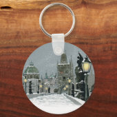 sleutelketen Charles Bridge Winter Sleutelhanger (Voorkant)
