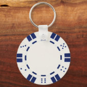 sleutelketen pokerchip sleutelhanger (Voorkant)
