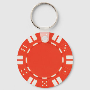 sleutelketen pokerchip sleutelhanger