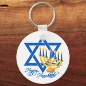 sleutelketen van Hanukkah Sleutelhanger (Voorkant)