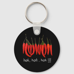 sleutelketen van hot, hot, hot en hot chili sleutelhanger