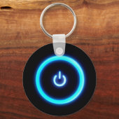 sleutelketen voor de Aan/Knoop Sleutelhanger (Voorkant)