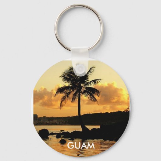 sleutelketen voor Guam Sleutelhanger (Voorkant)