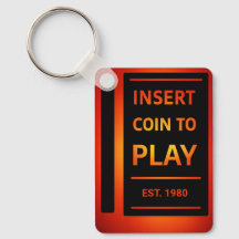 Sleutelketting met gepersonaliseerd oprichtingsjaa