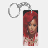 Sleutelketting van Boss Lady Acryl Sleutelhanger (Voorkant Links)