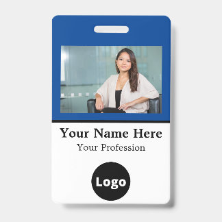 Sleutelkoord met naamkaart voor bedrijfsidentifica badge