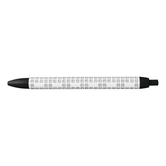 Sleutelnummers van de braille-computer zwarte inkt pen (Voorkant)