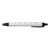 Sleutelnummers van de braille-computer zwarte inkt pen (Bodem)