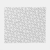  sleutelpatroondeken fleece deken (Voorkant (Horizontaal))