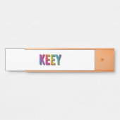 sleutelplaatontwerp deurbordje (Voorkant)