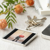 Sleutelring dames sleutelhanger (Zijkant)