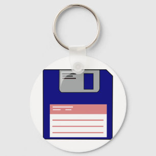 Sleutelring Floppy Disk Sleutelhanger