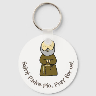 Sleutelring Sint-Padre Pio Sleutelhanger