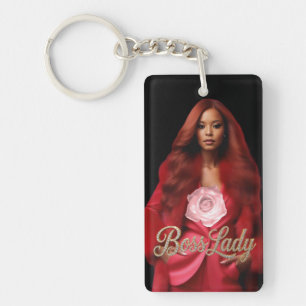 Sleutelring van Boss Lady Acryl Sleutelhanger
