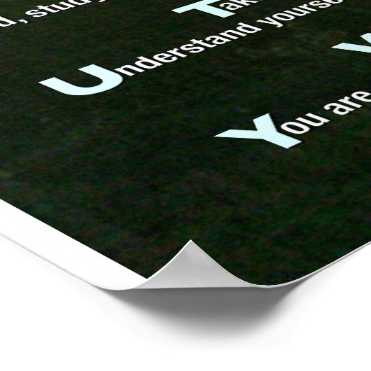 Sleutels aan het poster van het Succes (Hoek)