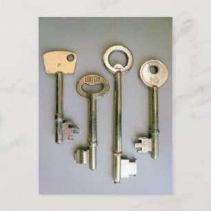 Sleutels Briefkaart