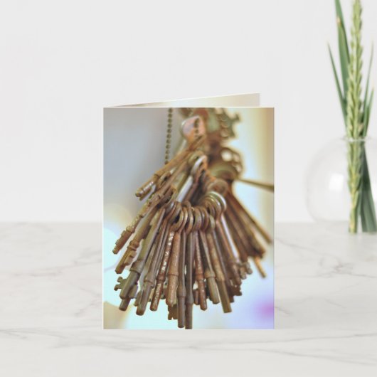  sleutels kaart (Voorkant)