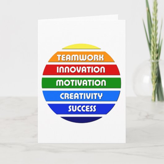 Sleutels tot Succes Kaart (Voorkant)