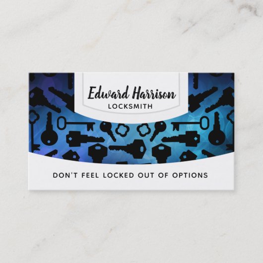 Sleutels Visitekaartjes (Voorkant)