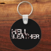 Sleutelwoord: hel voor leder sleutelhanger (Voorkant)