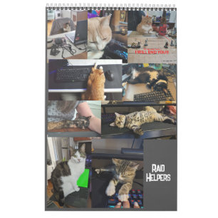 Sleuth o' Floofs Agenda 18 maanden Kalender