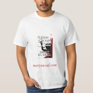 Sleuth & Scribe book 1 de koude hoesje cover T-shirt