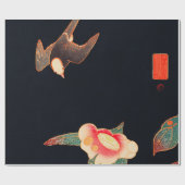 Slib en Camellia (1900) van Ito Jakuchu Cadeaupapier (Vlak)